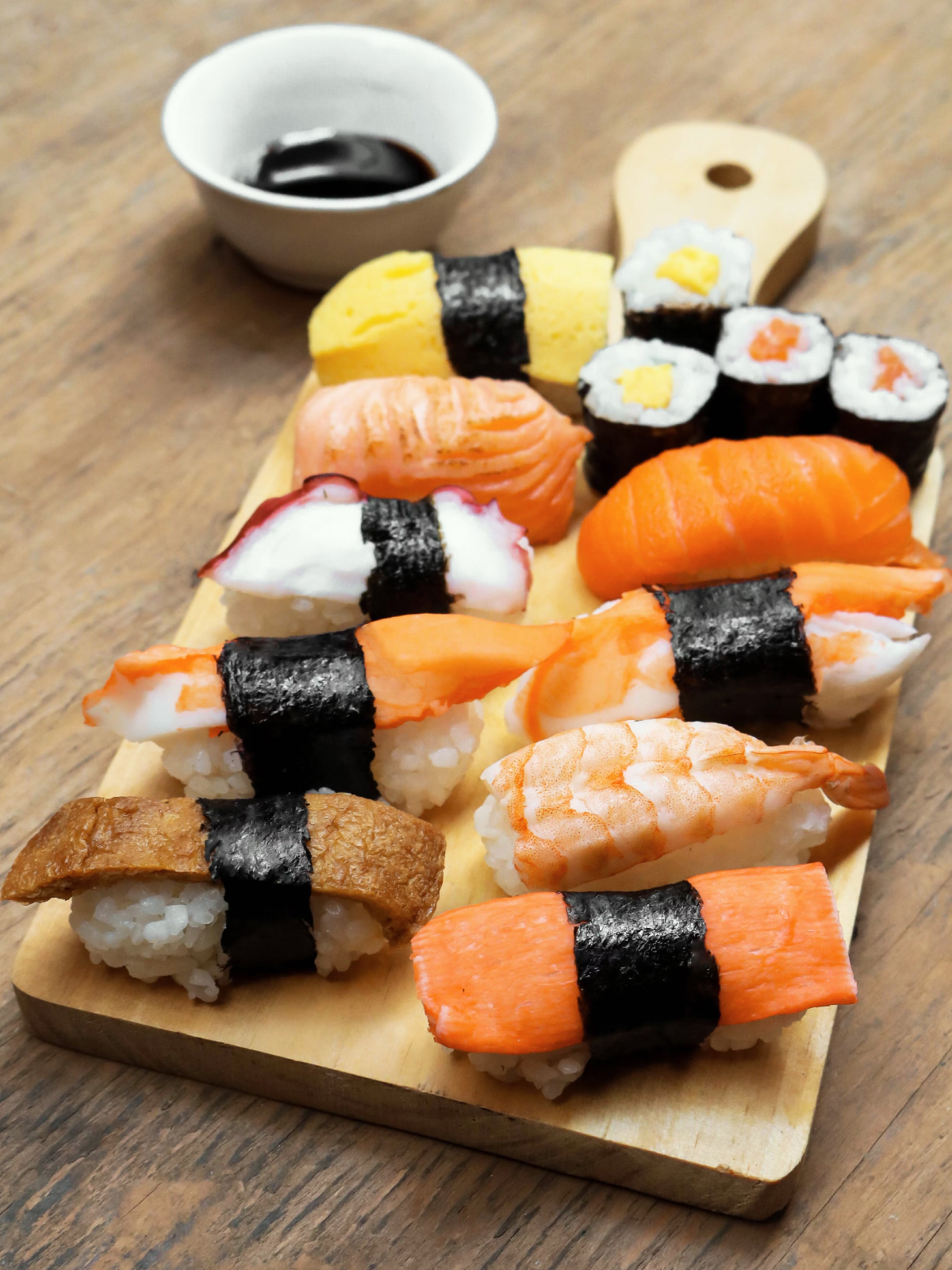 Fresh sushi platter