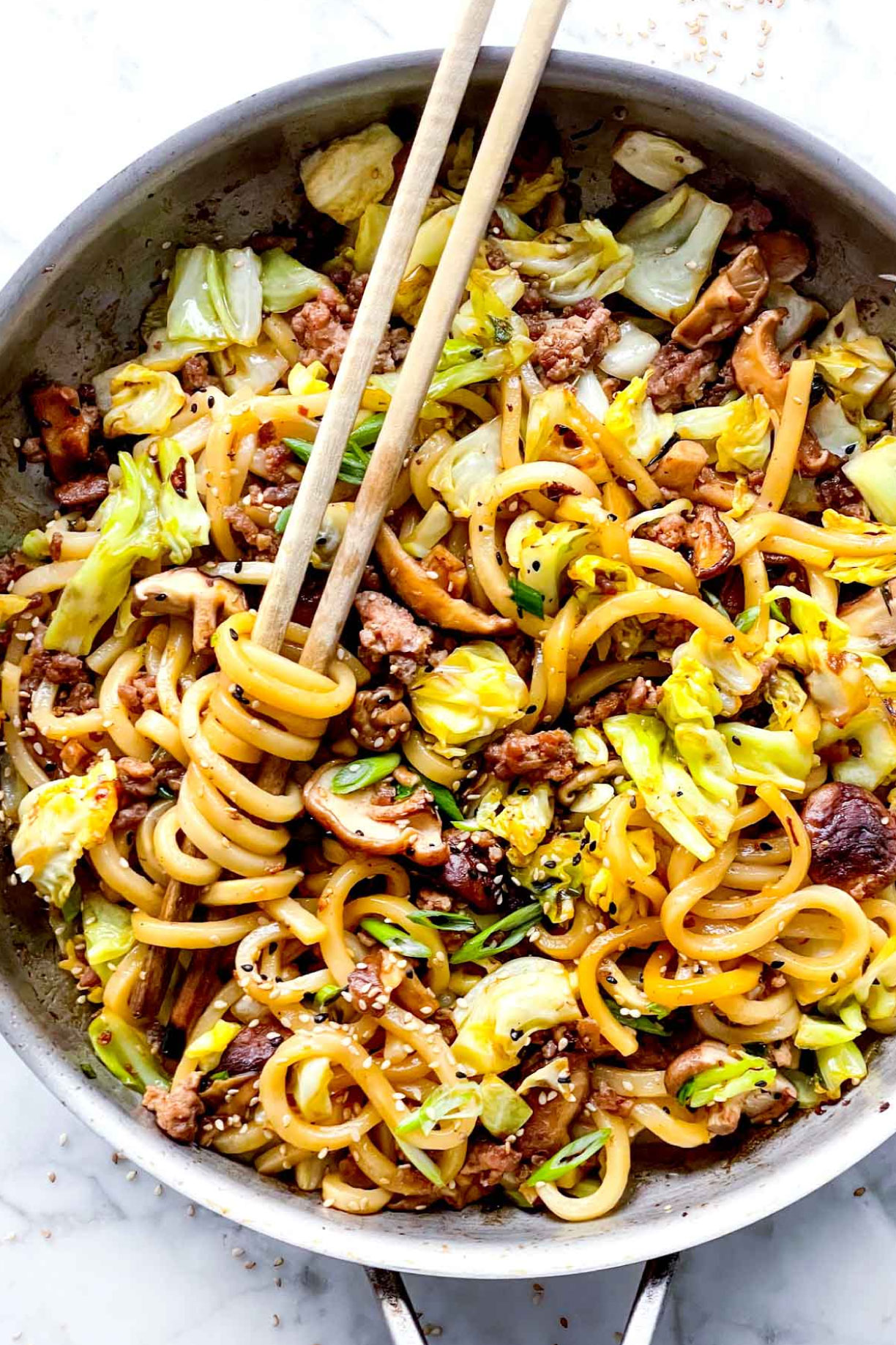Seafood Udon Noodles